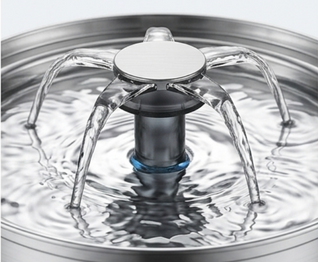Pet Water Fountain 304 Stainless Steel Cat Water Dispenser