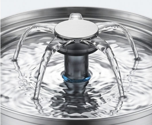 Pet Water Fountain 304 Stainless Steel Cat Water Dispenser