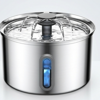 Pet Water Fountain 304 Stainless Steel Cat Water Dispenser