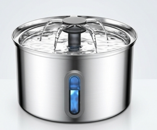Pet Water Fountain 304 Stainless Steel Cat Water Dispenser